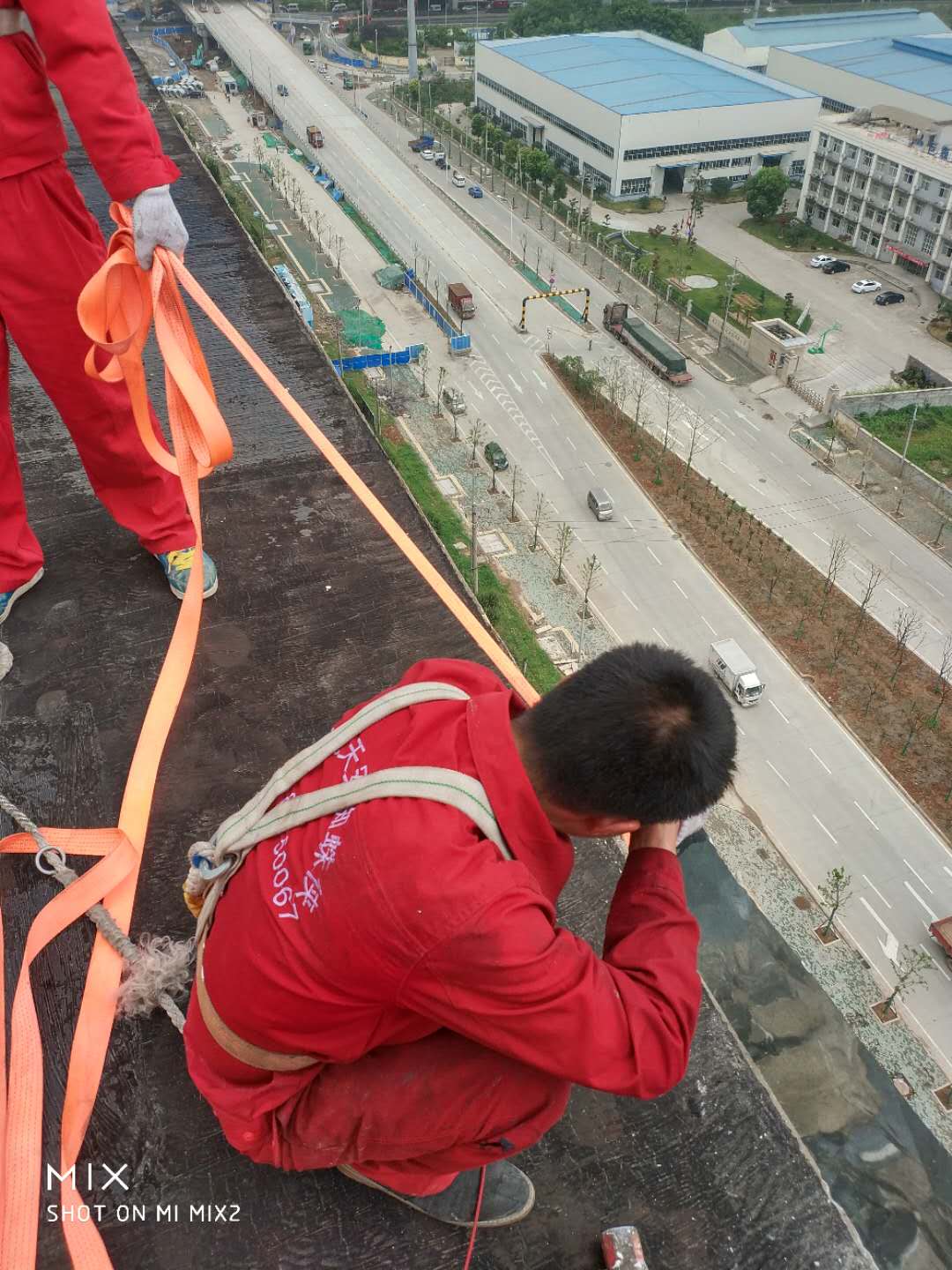 西高电器屋檐保护维修施工图